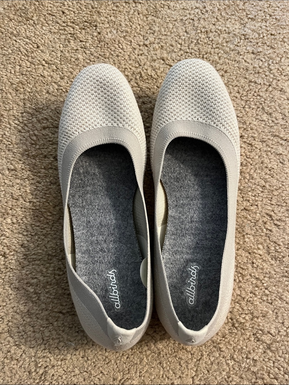 allbirds Women’s Wool Ballerina Flats in Light Beige